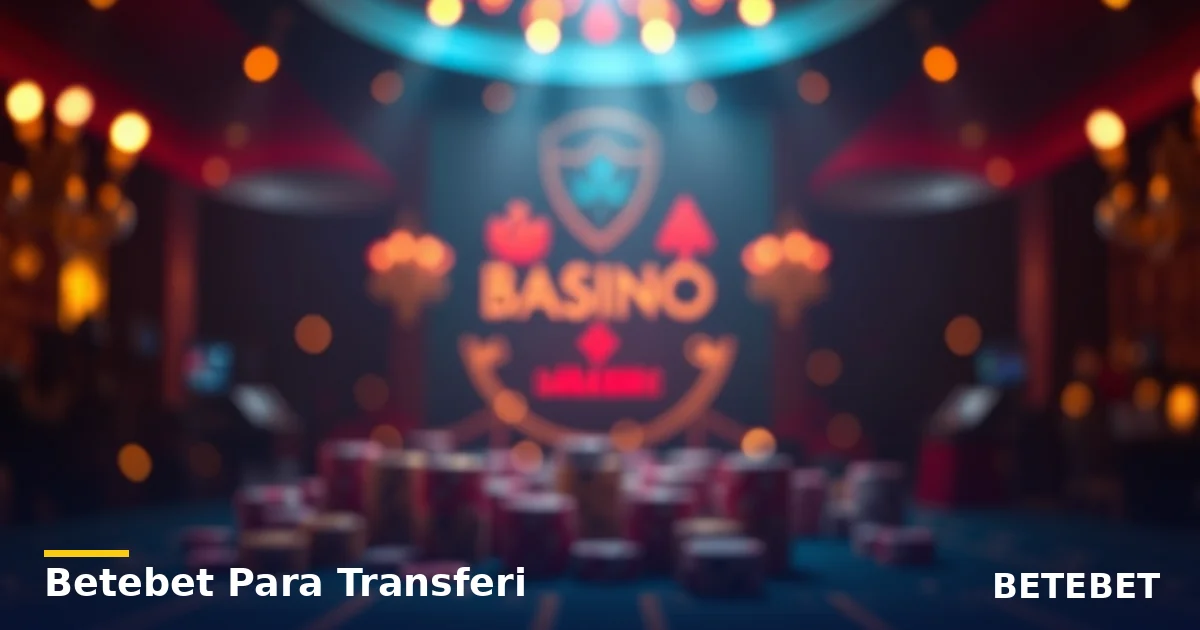 Betebet Para Transferi - Betebet rehberi görseli