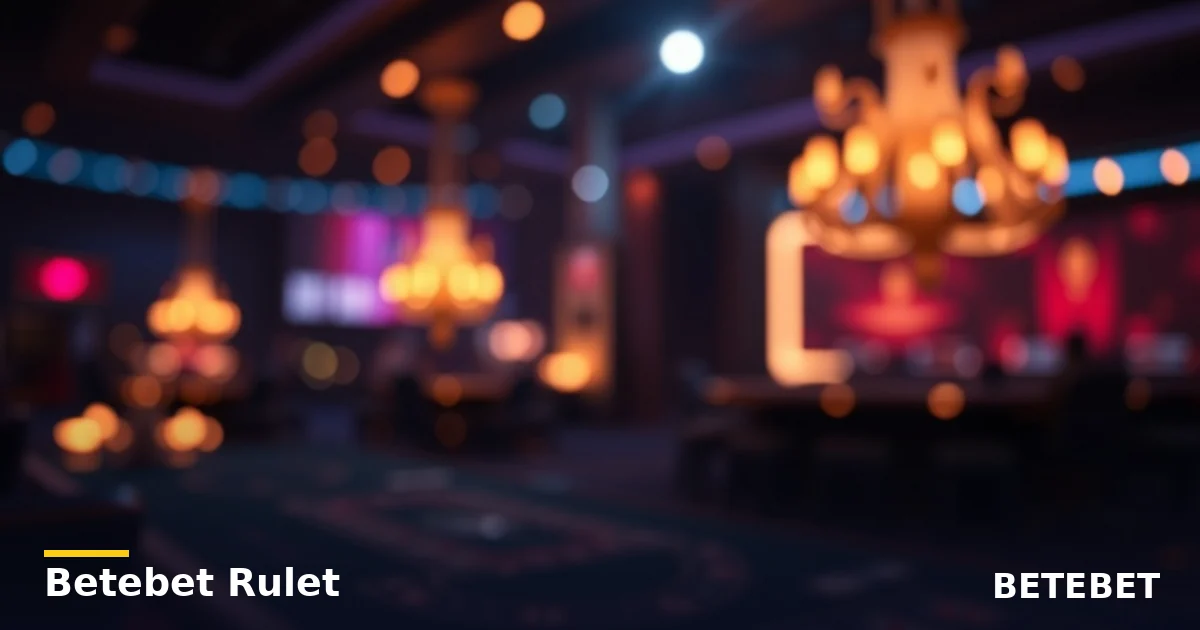 Betebet Rulet Nasıl Oynanır: Bahis Türleri ve Kurallar 2 Betebet Rulet - Betebet rehberi görseli